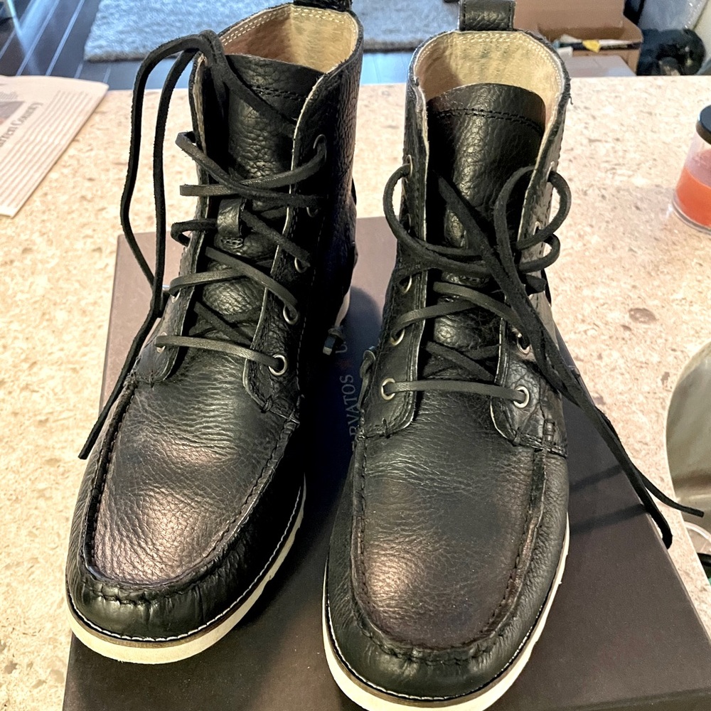 John Varvatos Lugger Boat Boots